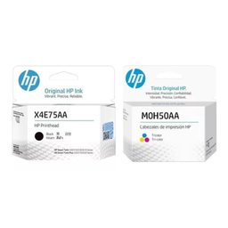 Cabeça de Impressão Hp X4e75aa e M0h50aa Kit Preto e Color - 1