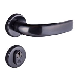 Fechadura Galaxy Externa 4181 Preto Fosco - 82505 - Aliança - 1