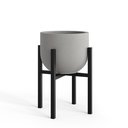 Ver imagem 4 de Suporte para Vasos de Plantas Cachepot em Metal Desmontável 40cm Preto