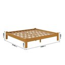 Ver imagem 2 de Cama Turca King Size de Madeira Maciça Reforçada Mel