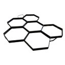 Ver imagem 3 de Forma Aço para Carimbar Pisos Massa Imitar Estampar Sextavada 25x25cm