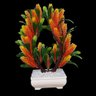 Bonsai Artificial Etéreo Super Nova Pinha Laranja Vaso Bran - 6