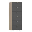 Ver mais imagens de Gaveteiro Modular 45x120 6 Gavetas Frame CabeCasa MadeiraOriginals