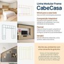 Ver imagem 2 de Gaveteiro Modular 45x120 6 Gavetas Frame CabeCasa MadeiraOriginals