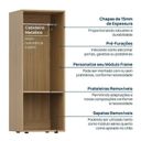 Ver imagem 6 de Gaveteiro Modular 45x120 6 Gavetas Frame CabeCasa MadeiraOriginals
