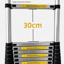 Ver imagem 5 de Escada Telescópica Aluminio Fortt 5.8m 15 Degraus Eta01 5.8m