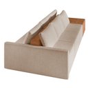 Ver imagem 7 de Sofá Ilha 3 Lugares Living 342cm Modulado para Sala Lary Bouclê Creme K01 - D'Rossi