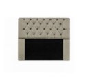 Ver imagem 2 de Kit Cabeceira Mirage + Calçadeira Baú Felix Solteiro 120cm Suede - Renascer Decor - Bege