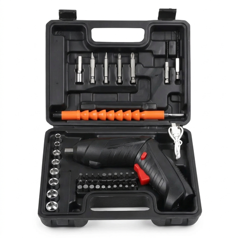Kit de Parafusadeira Elétrica 46 Peças