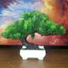 Bonsai Artificial Etéreo Cósmico Pinho Vaso Branco Pedrisco - 1