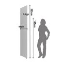 Ver imagem 3 de Lateral de Fechamento para Cozinha 222x 49cm TM1308 MDF Grazi