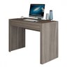 Mesa Escrivaninha 1 Gaveta Home Office Carvalho - Panorama Móveis - 3