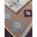 Ver imagem 3 de Tapete Sala Kilin Gashgai 240x300 Dupla Face Tribal 2 Bege