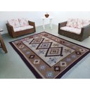 Ver imagem 5 de Tapete Sala Kilin Gashgai 240x300 Dupla Face Tribal 2 Bege