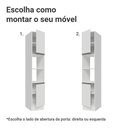 Ver imagem 4 de Paneleiro 40 Cm 2 Portas e 2 Nichos Branco Glamy Madesa