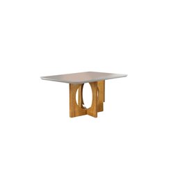 Conjunto Sala de Jantar 6 Lugares Mesa Barcelona e 6 Cadeiras Juliana Azul - 4