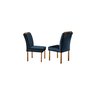 Conjunto Sala de Jantar 6 Lugares Mesa Barcelona e 6 Cadeiras Juliana Azul - 3