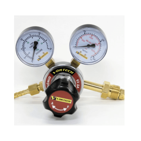 Regulador de Pressao Argonio Eco Solda/corte Vt-13 - Vortech