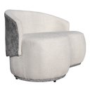 Ver imagem 6 de Sofá Orgânico 2 Lugares Bouclê Luxo Bege Cinza - Fri Varejo