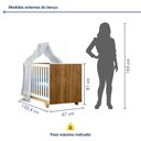 Ver imagem 7 de Berço Mini Cama Life Tigus Baby