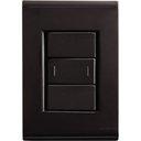 Ver imagem 1 de Conjunto 4x2 Tramontina Liz Grafite 1 Interruptor Paralelo 10a~250v