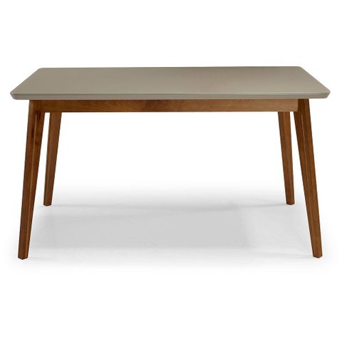 Mesa de Jantar Bruna 140cm X 90cm Laca Off White