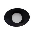 Ver imagem 7 de Plafon Cuia Sobrepor Preto Opalino 25cm p/ LED G9 Bella ST2845