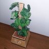 Bonsai Artificial Etéreo Monstera Tronco Natural Vaso Virado - 8
