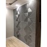 3 Placas Revestimento 3d Decorativo 50cmx50cm Parede Ripado - 4