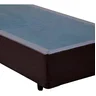 Cama Box Solteiro 88 Bello Box - Tecido Sintético Marrom - 3