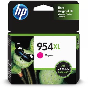 Cartucho Hp 954xl Jato de Tinta Magenta - L0s65ab