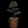 Bonsai Artificial Etéreo Pinheiro Negro Pinha Casca Redondo - 2