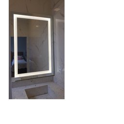 Espelho com Luz de Led 80x60 Touch Screen Branco Frio - 2
