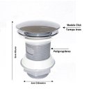 Ver imagem 3 de Gabinete de Vidro 90cm Ac Cuba Oval Branco