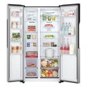 Ver imagem 5 de Geladeira Side By Side Lg 519 Litros Frost Free Inverter 2 Portas Prata Gc-B187PQAM