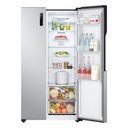 Ver imagem 7 de Geladeira Side By Side Lg 519 Litros Frost Free Inverter 2 Portas Prata Gc-B187PQAM