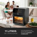 Ver imagem 6 de Air Fryer 11 em 1 Oven Digital Wap WAOD4 Painel Touch 11L Fritadeira Elétrica 10 Receitas Pré-Progra