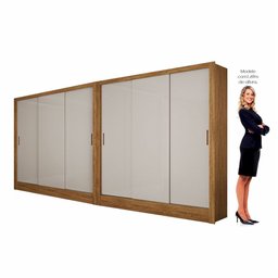 Closet Casal Duplo Dubai 6 Portas 6 Gavetas - 4
