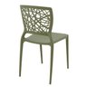 Cadeira Tramontina Joana Verde Oliva em Polipropileno e Fibra de Vidro - 5