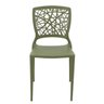 Cadeira Tramontina Joana Verde Oliva em Polipropileno e Fibra de Vidro - 2