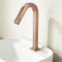 Ver imagem 2 de Torneira para Banheiro de Mesa Rose Gold Escovado Addra