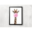 Ver imagem 1 de Quadro para casa - Girafa com chiclete