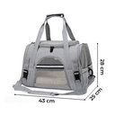 Ver imagem 3 de Bolsa Pet de Viagem de Avião para Animais