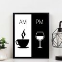 Ver imagem 1 de Quadro Decorativo - Am-pm Café e Vinho