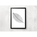 Ver imagem 3 de Kit 3 Quadros para Casa - Folhas Minimalista