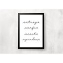 Ver imagem 2 de Kit 3 Quadros para casa - Frases. entrego, confio, aceito