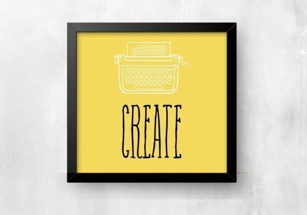 Kit 4 Quadros para casa- Travel, Smile, Explore, Create - 2