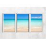 Kit 3 Quadros para casa - Praia - 1