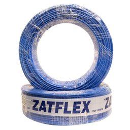 Fio Elétrico Flexível 6,0 mm - Rolo Com 100mts:Azul - 2