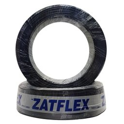 Fio Elétrico Flexível 6,0 mm - Rolo Com 100mts:Preto - 2